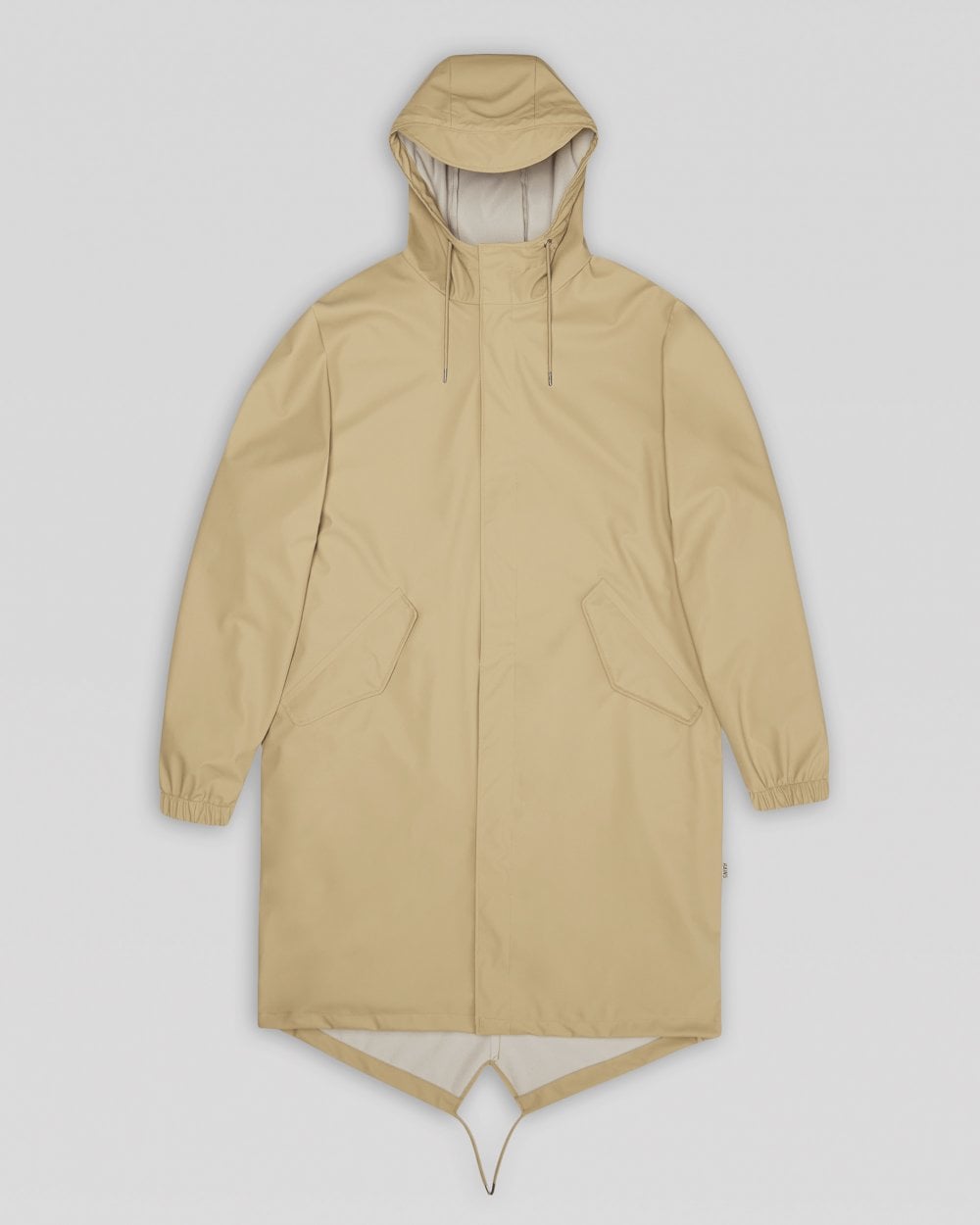 Rains Unisex Fishtail Parka - 24 Sand