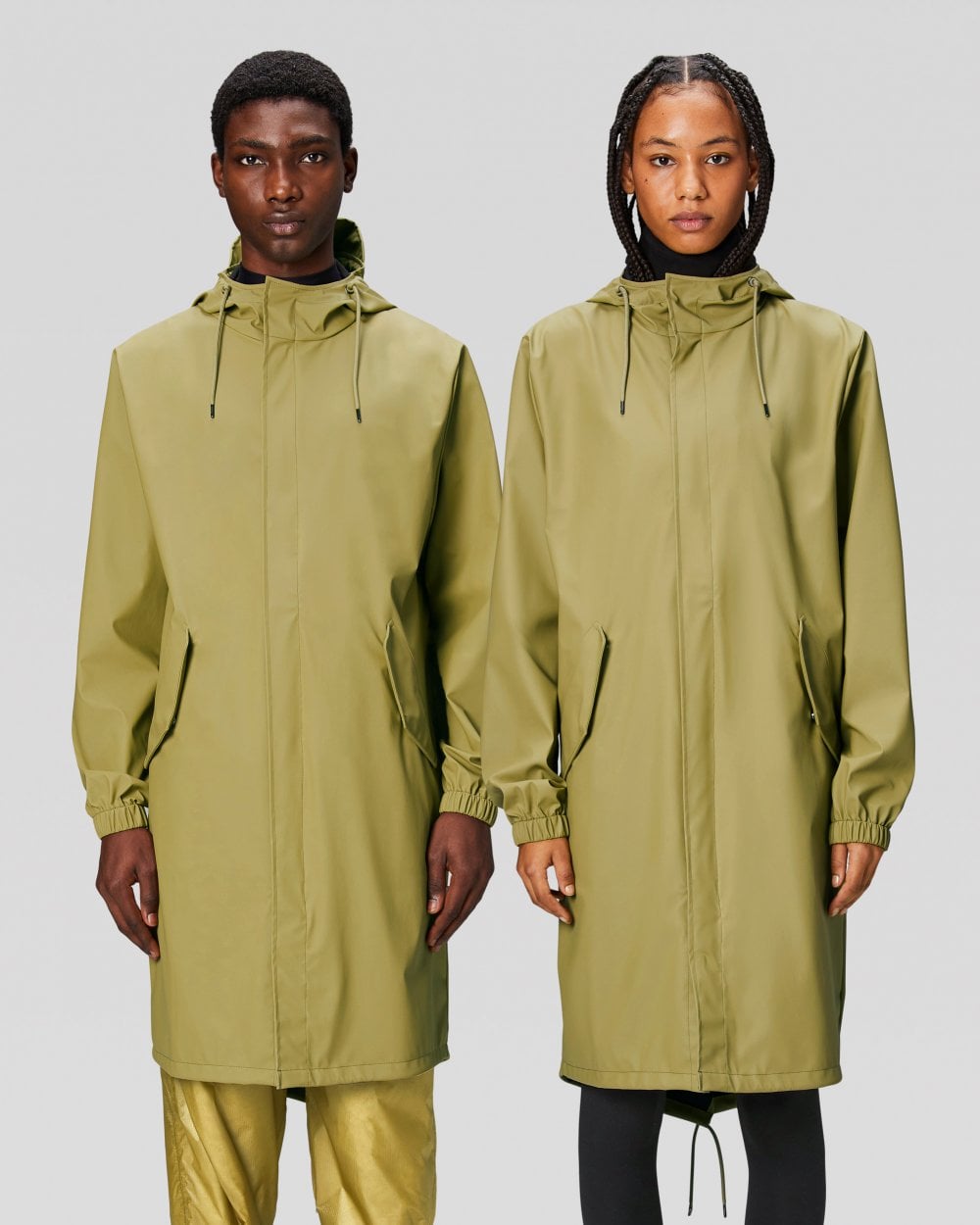 Rains Unisex Fishtail Parka