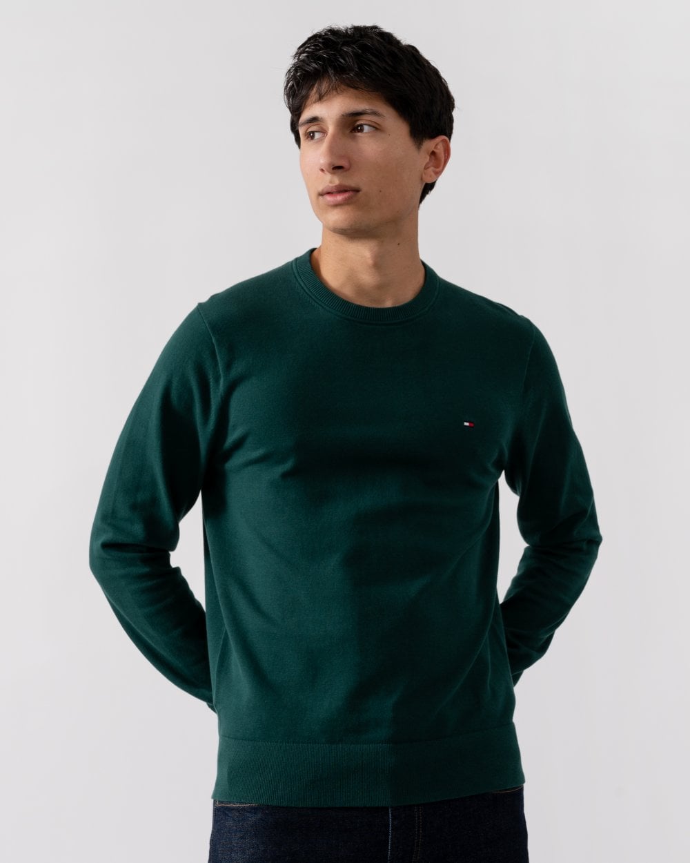 Tommy Hilfiger 1985 Flex Mens Crew Neck Sweatshirt