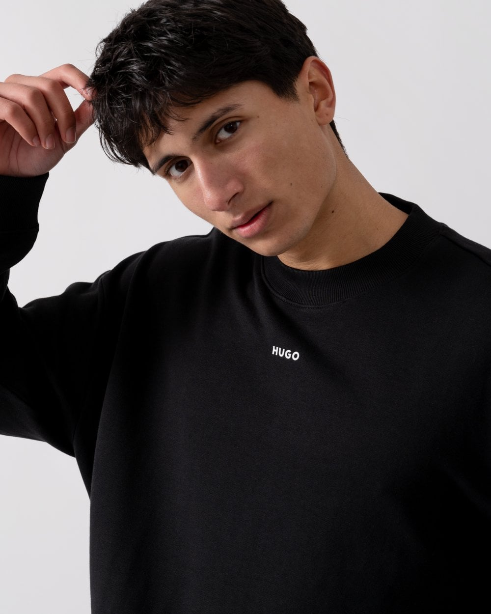 HUGO HUGO Dapocrew Mens Crew Neck Sweatshirt