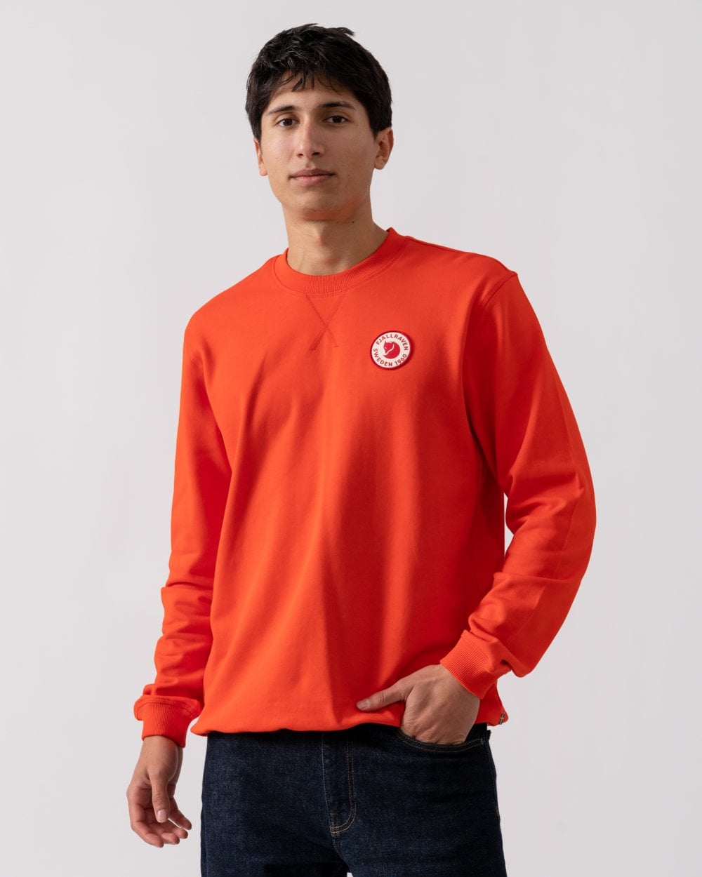 Fjallraven 1960 Logo Badge Mens Sweatshirt
