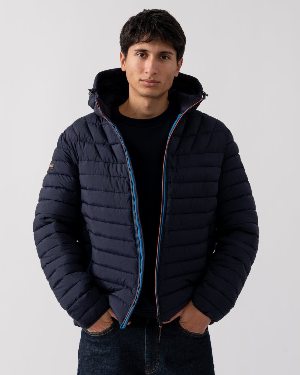 Napapijri A-Lapaz Mens Hooded Puffer Jacket