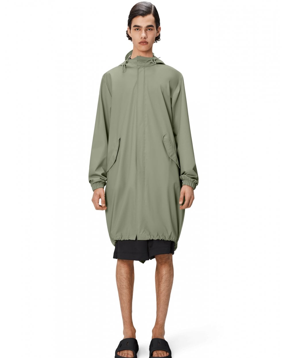 Rains Unisex Fishtail Parka - 108 Drift