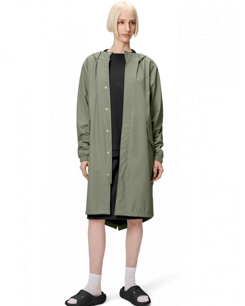 Rains Unisex Fishtail Parka - 108 Drift