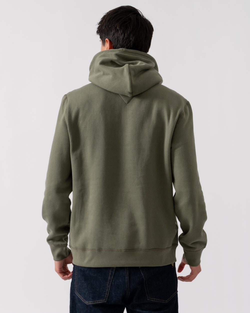 Tommy Hilfiger Essential Fleece Mens Hoodie - Battle Green