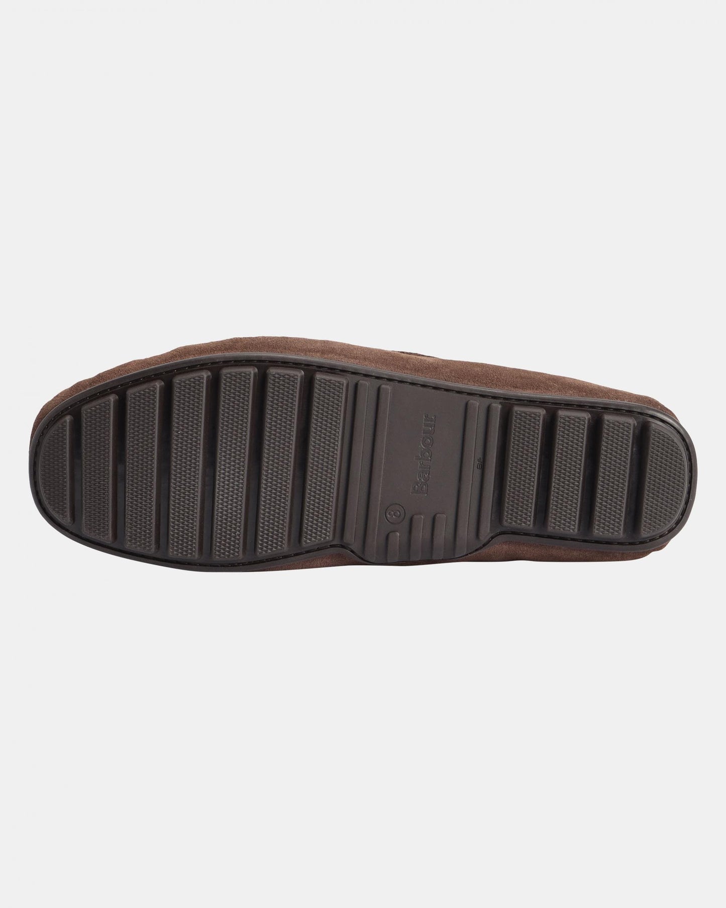 Barbour Courage Mens Driving Shoes - Choco Suede