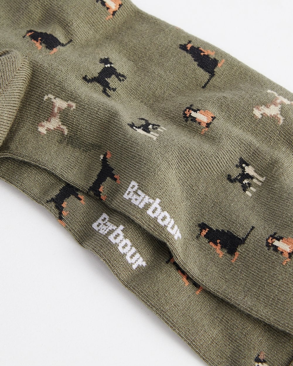 Barbour Mavin Mens Socks - Mid Olive/Dog