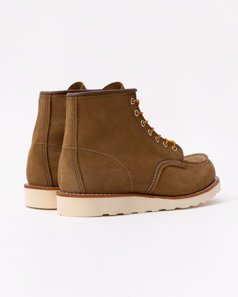 Red Wing 6 Inch Moc Toe Mens Boot - Olive Mohave