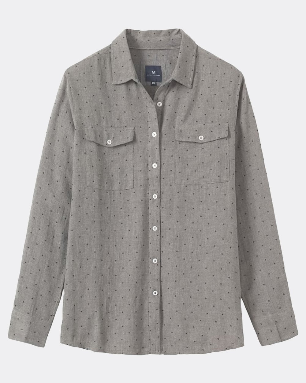 Crew Clothing Spot Womens Relaxed Shirt