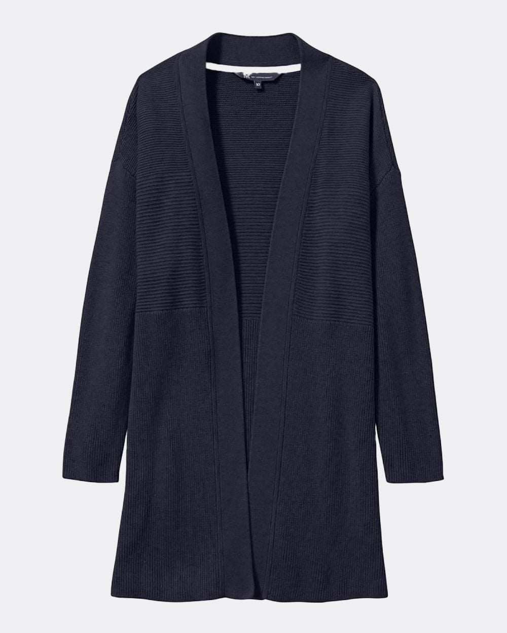 Crew Clothing Rib Texture Womens Cardigan