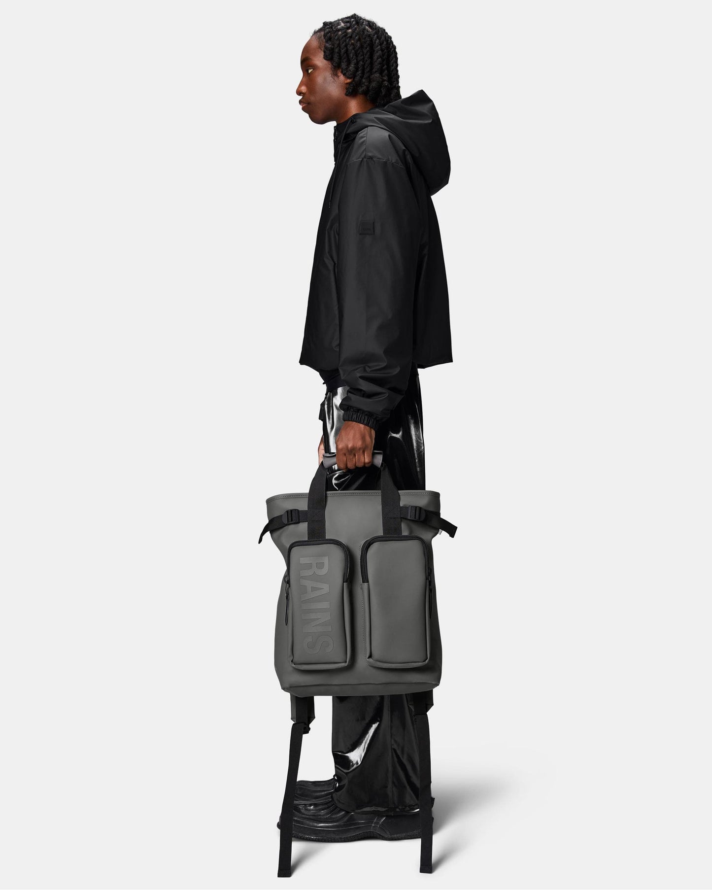 Rains Texel Tote Backpack - 13 Grey