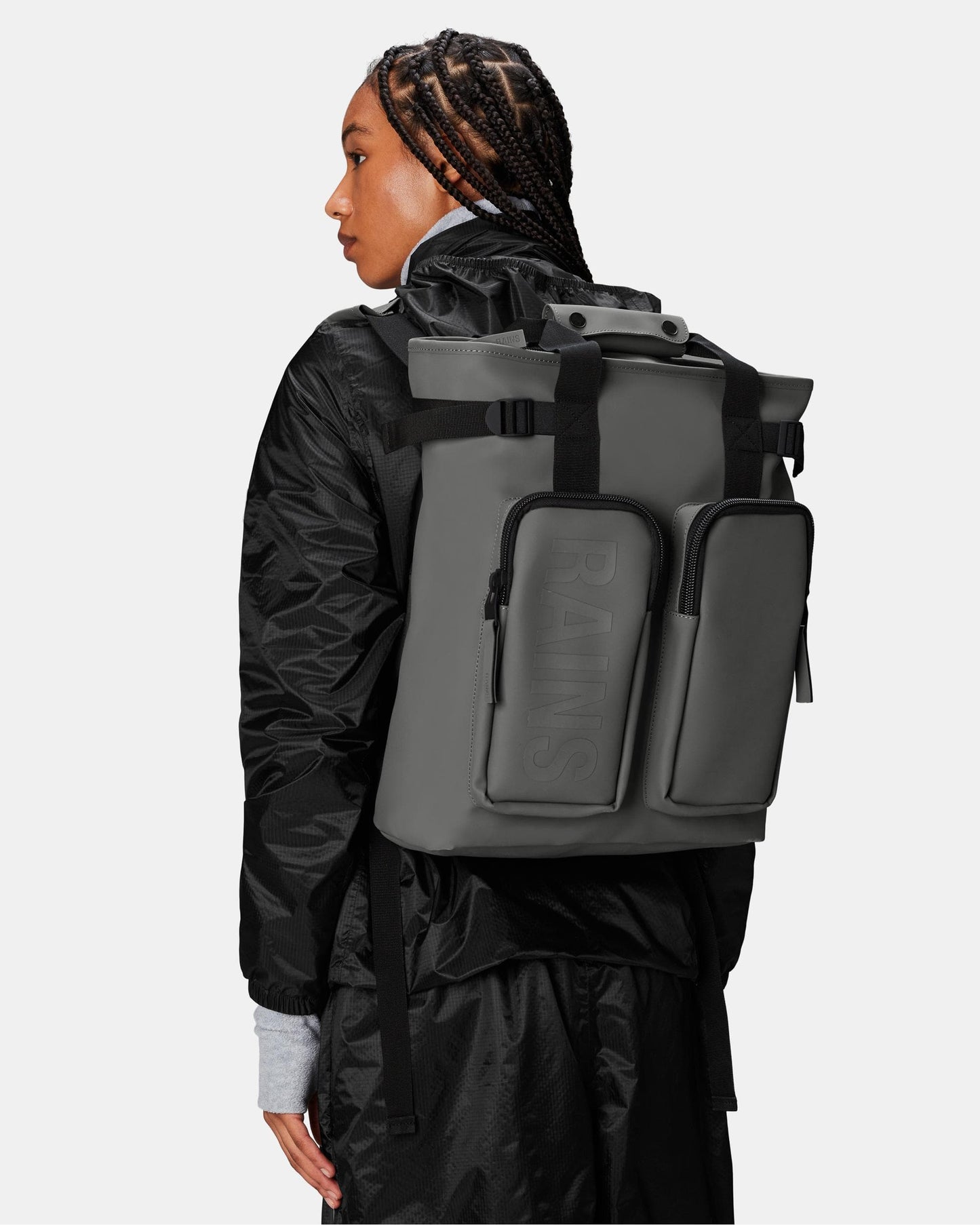 Rains Texel Tote Backpack - 13 Grey