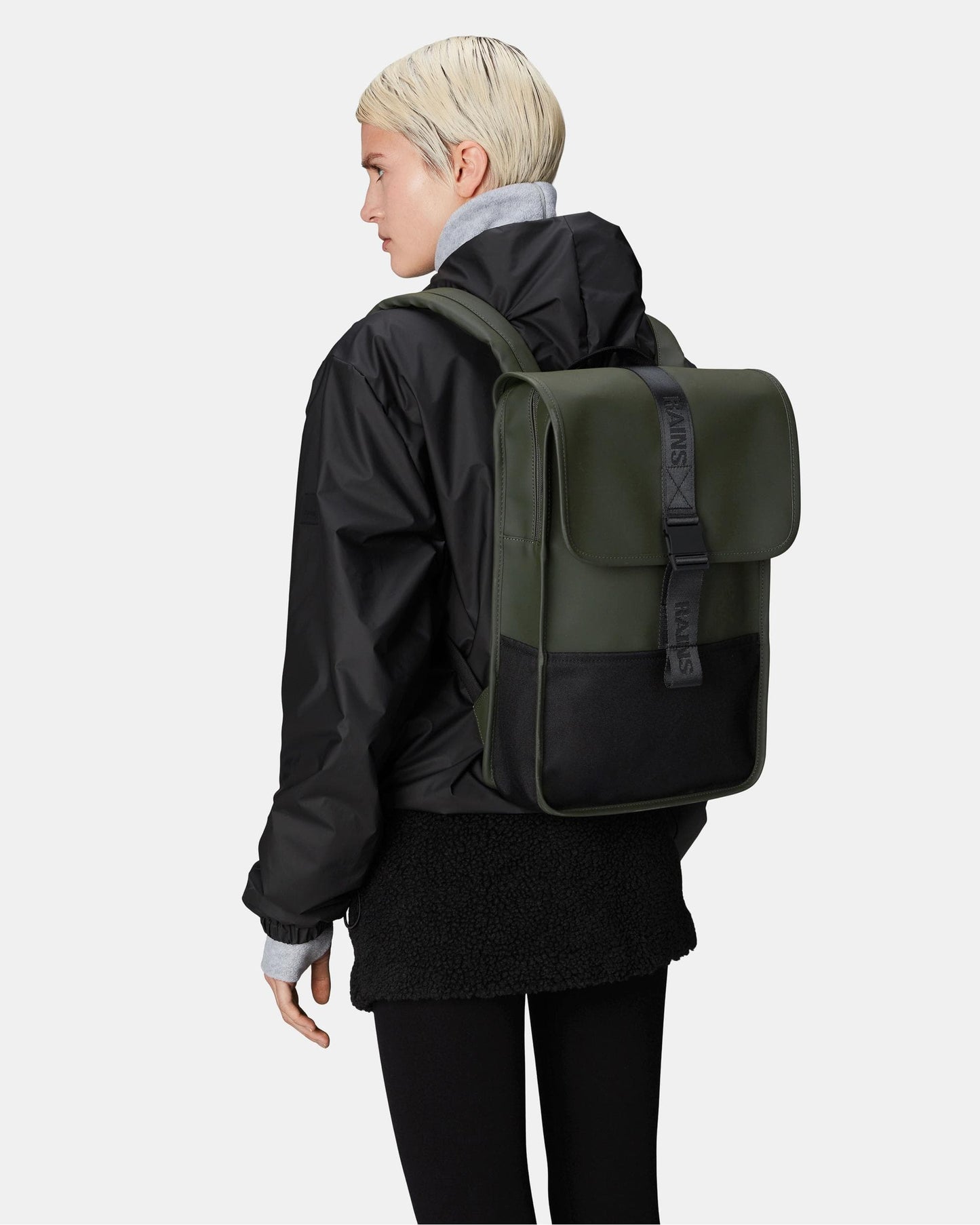 Rains Unisex Trail Backpack Mini - 03 Green