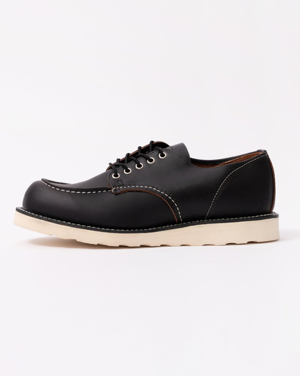 Red Wing Shop Moc Mens Oxford Shoes - Black Prairie