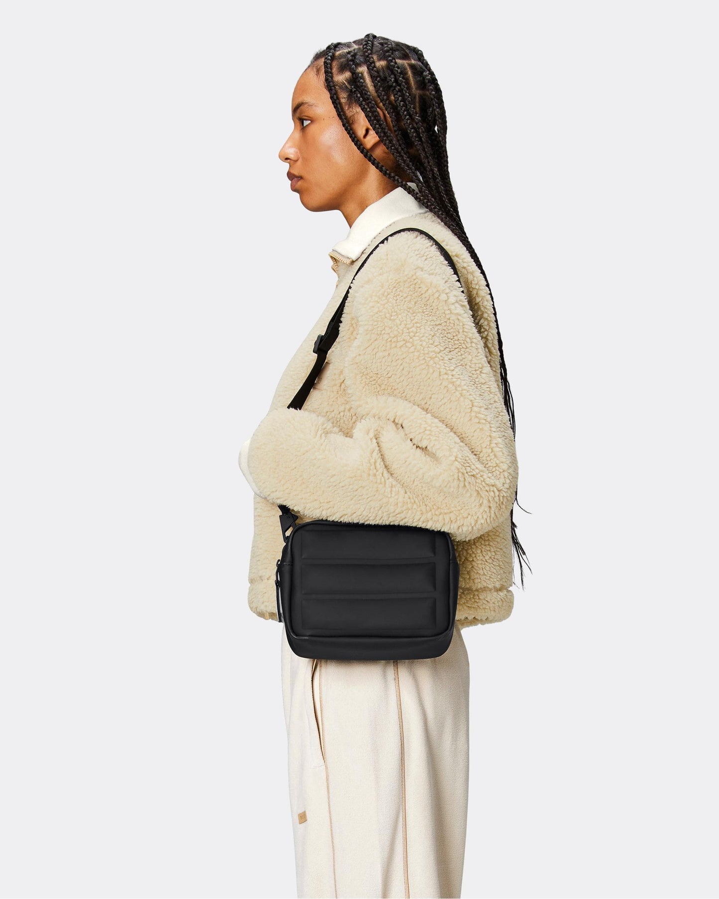 Rains Shield Box Bag - 01 Black