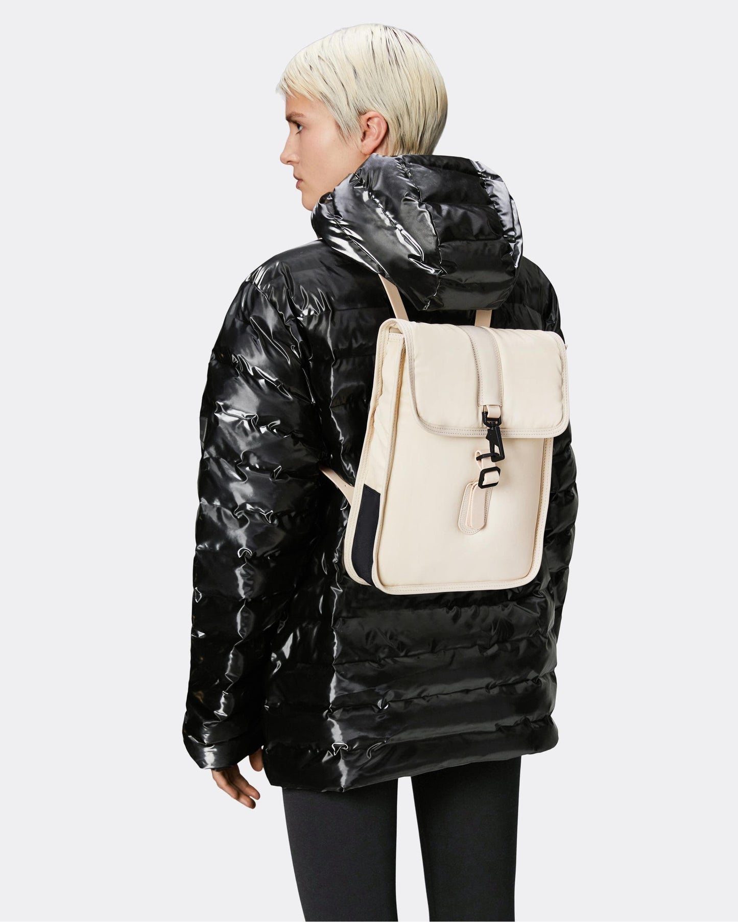 Rains Puffed Backpack Micro - 26 Dune