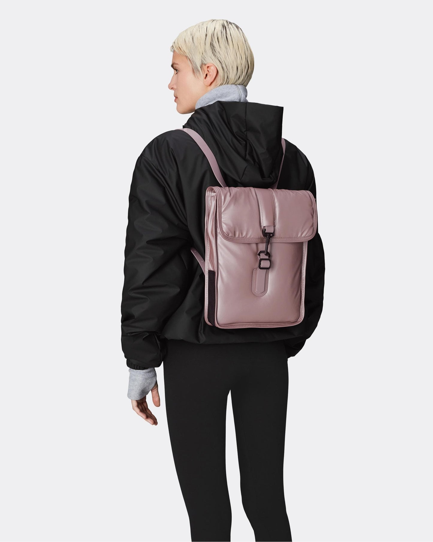 Rains Puffed Backpack Micro - 37 Muse