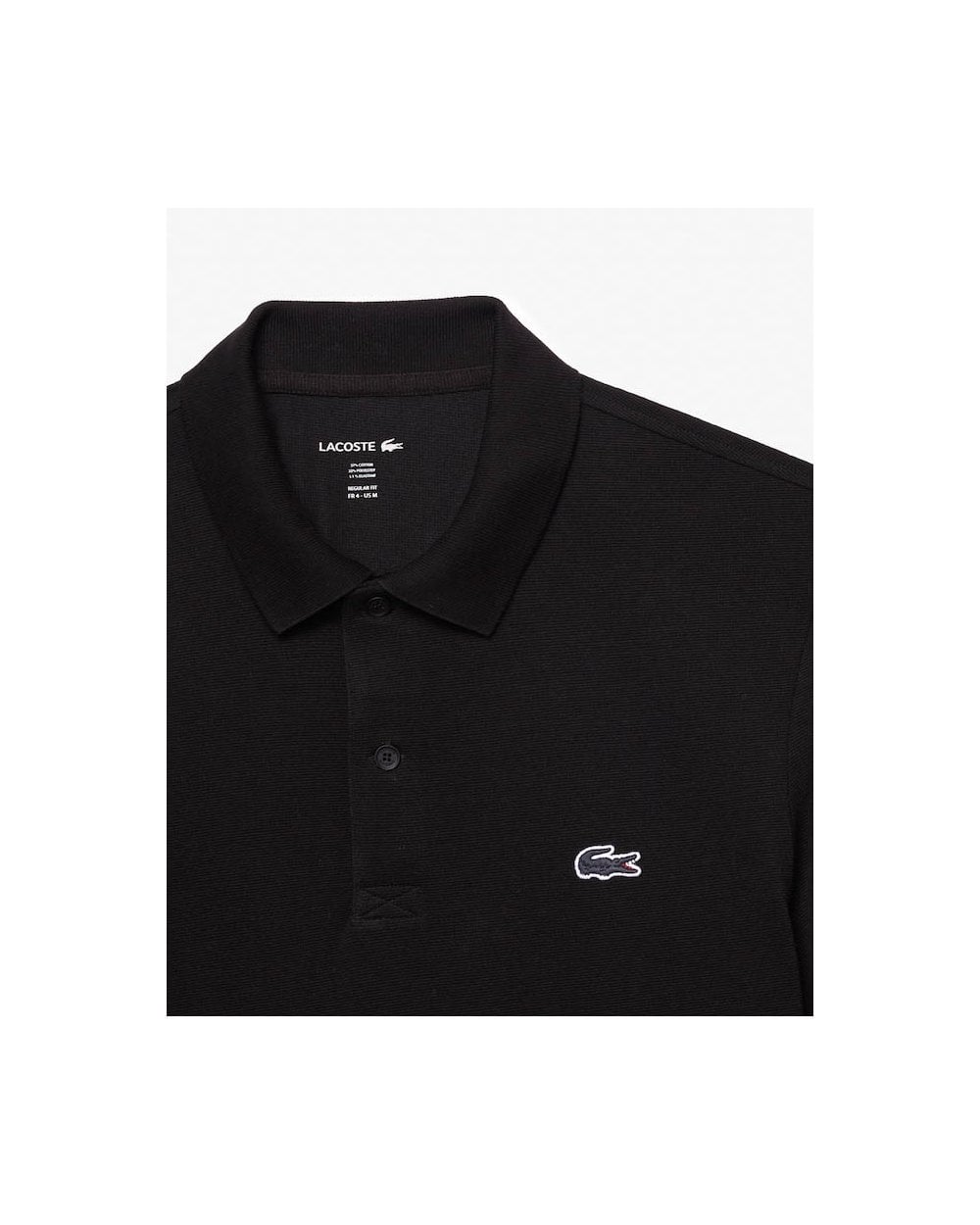 Lacoste Short Sleeved Mens Polo Shirt - Black 031