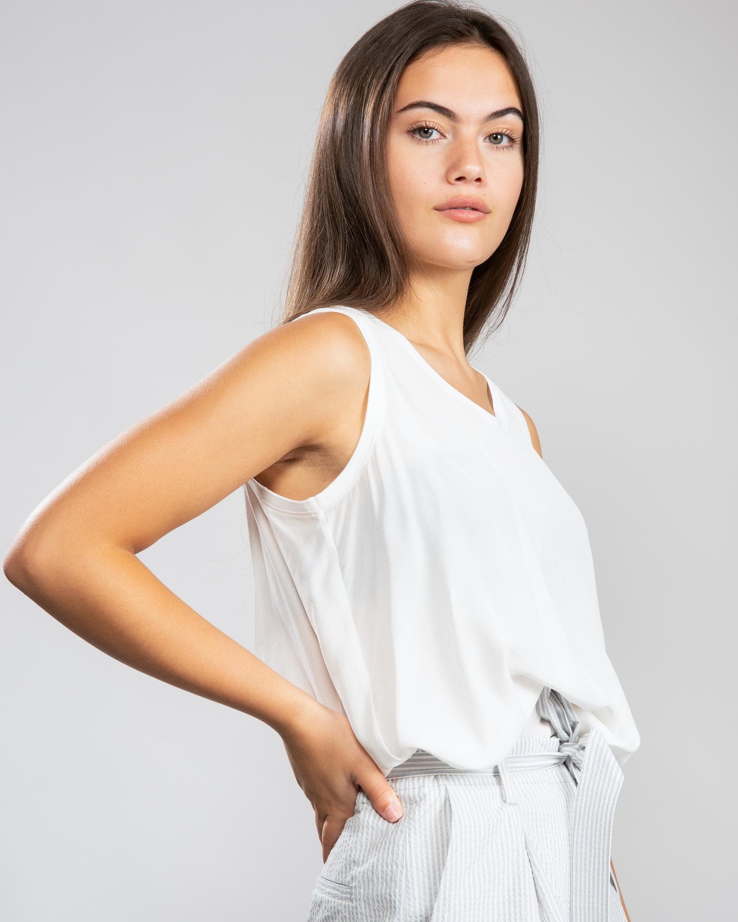 Boss Cendia 6 Womens top - Open White 118