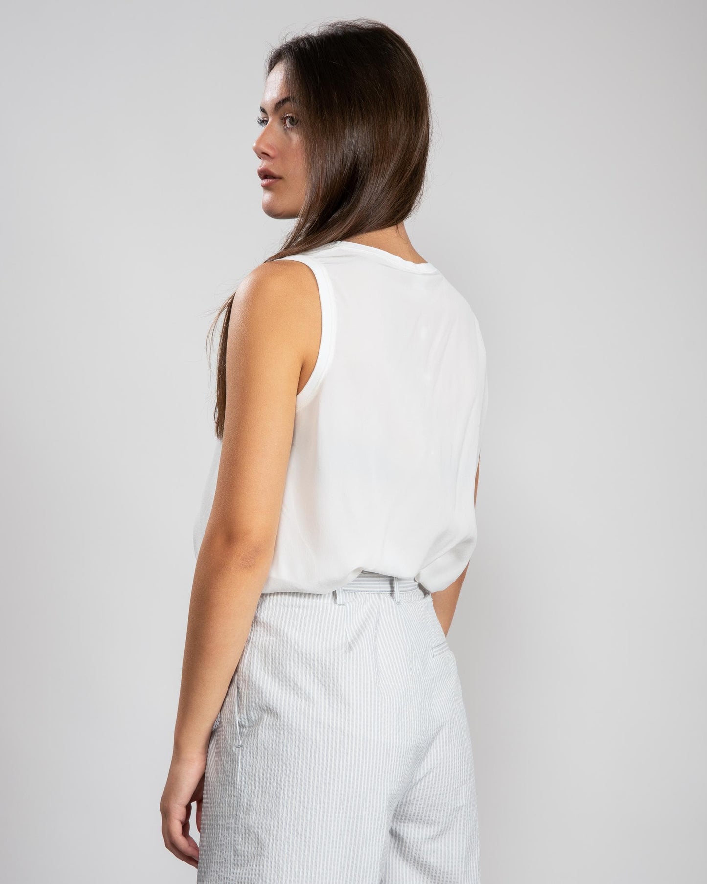 Boss Cendia 6 Womens top - Open White 118