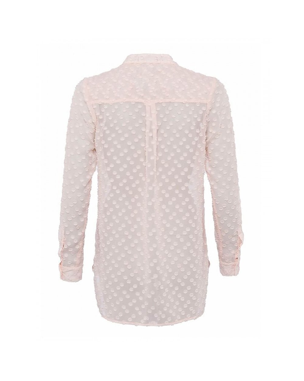 French Connection Lucy Sheer Long Sleeved Pop Over Shirt