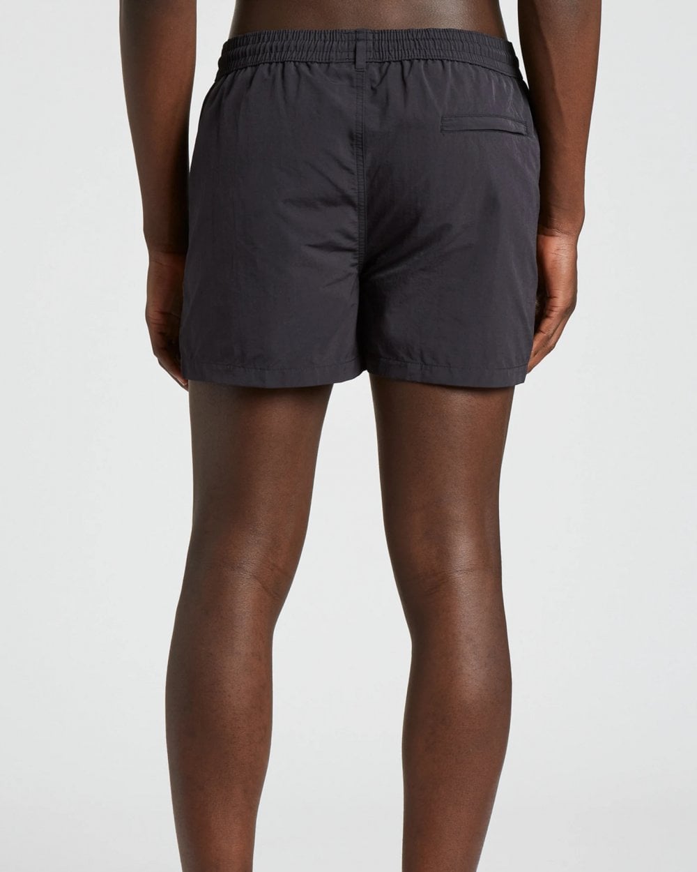 Paul Smith Mens Black Swim Shorts With Artist Stripe Trim - 79 Black