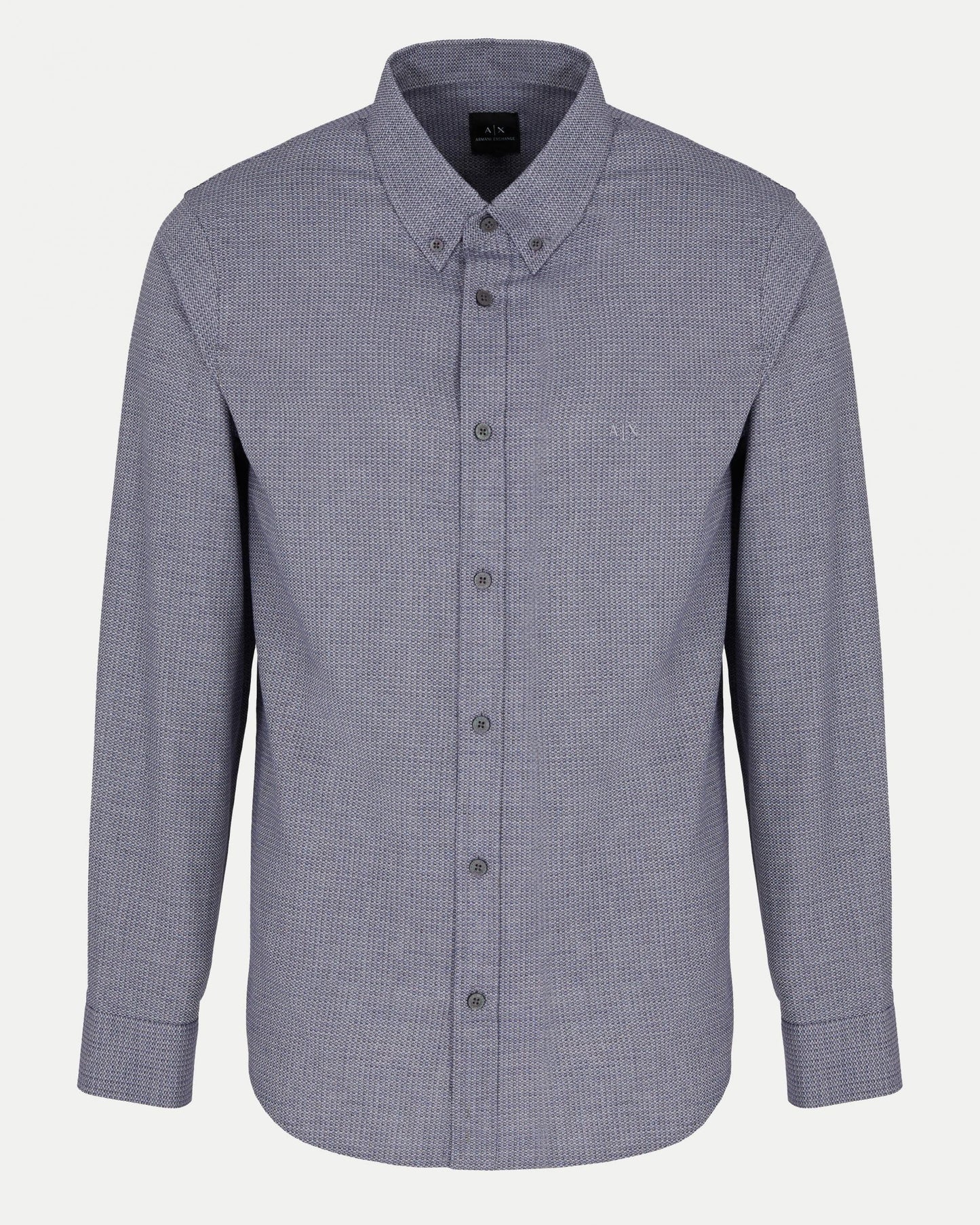 Armani Exchange Armani Exchange Mens Long Sleeve Button-Down Shirt