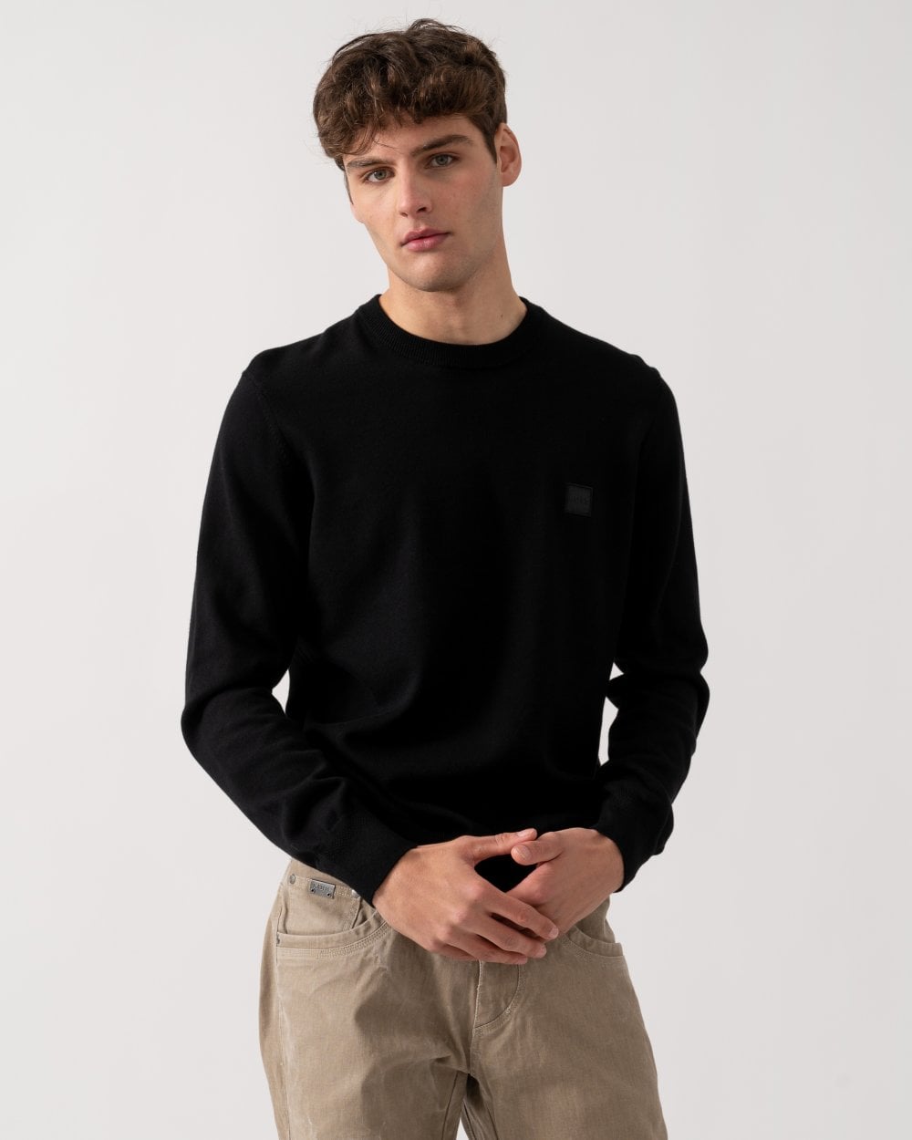 BOSS Orange Kanovano Mens Crew Neck Jumper NOS