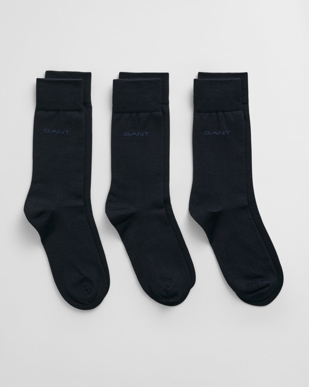 GANT Mens Mercerized Cotton Socks 3-Pack