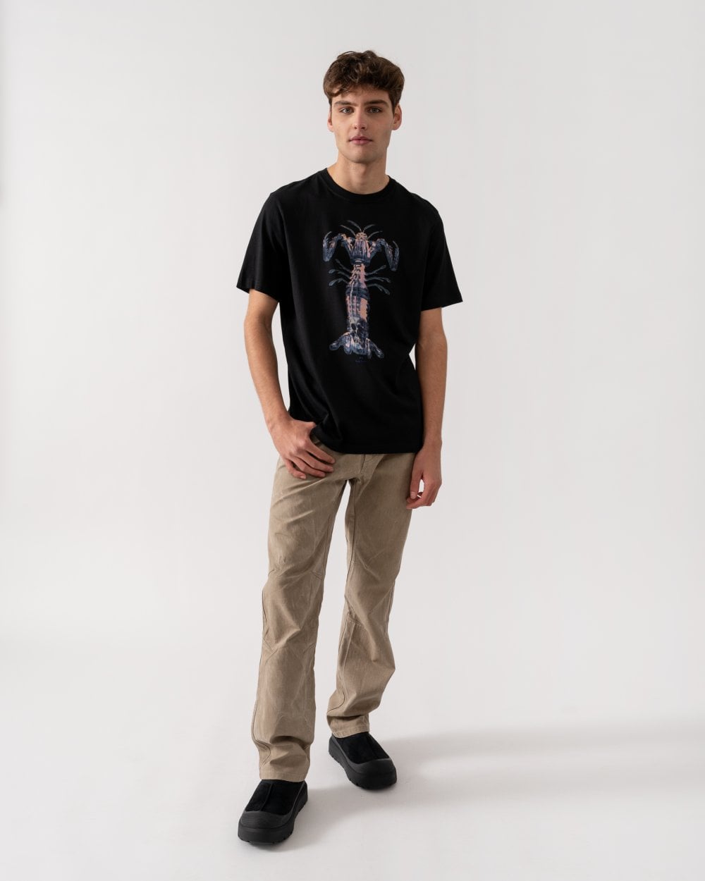 Paul Smith PS Paul Smith Mens Regular Fit Praying Mantis T-Shirt