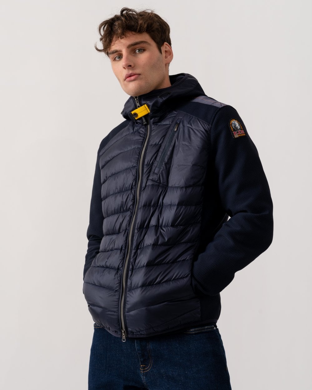 Parajumpers Nolan Mens Hooded Hybrid Jacket