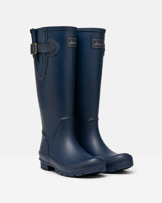 Joules Houghton Womens Adjustable Tall Wellies - French Navy