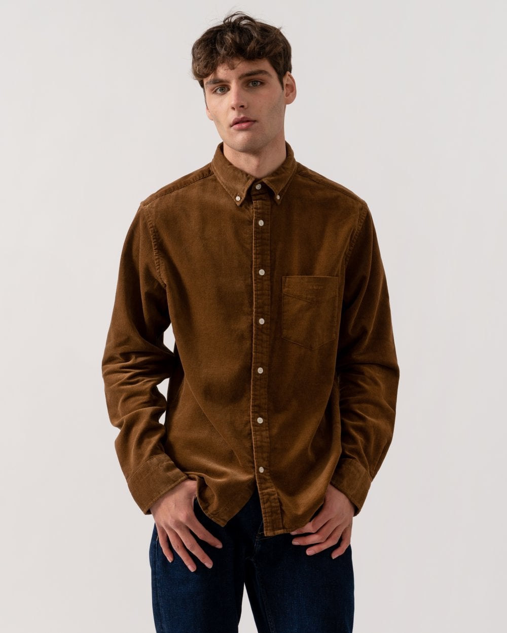 GANT Mens Regular Fit Ut Corduroy Shirt