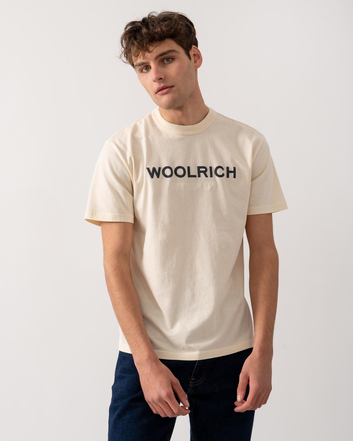 Woolrich Logo Mens Tee