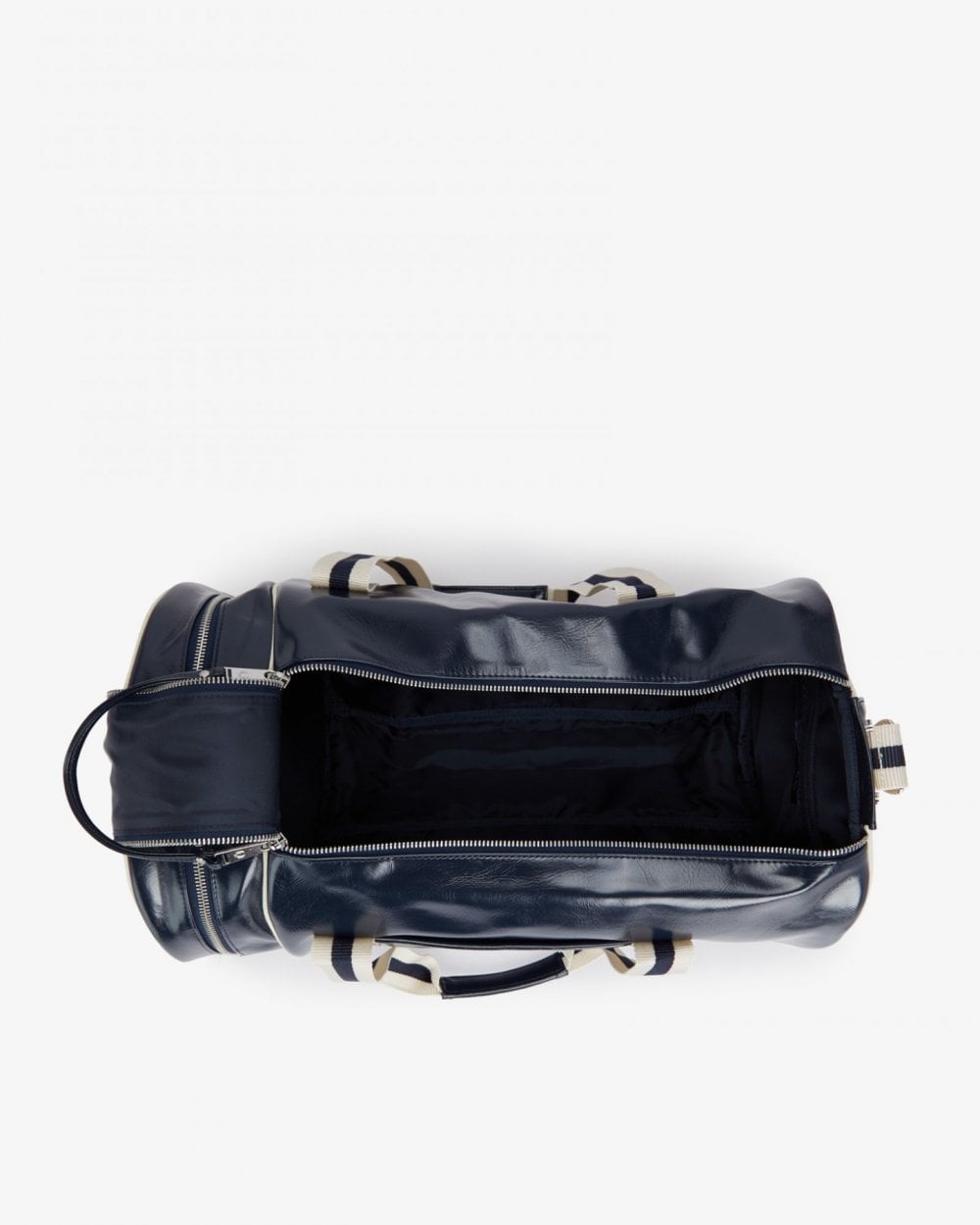Fred Perry NOS Classic Barrel Bag - Navy/Ecru 635