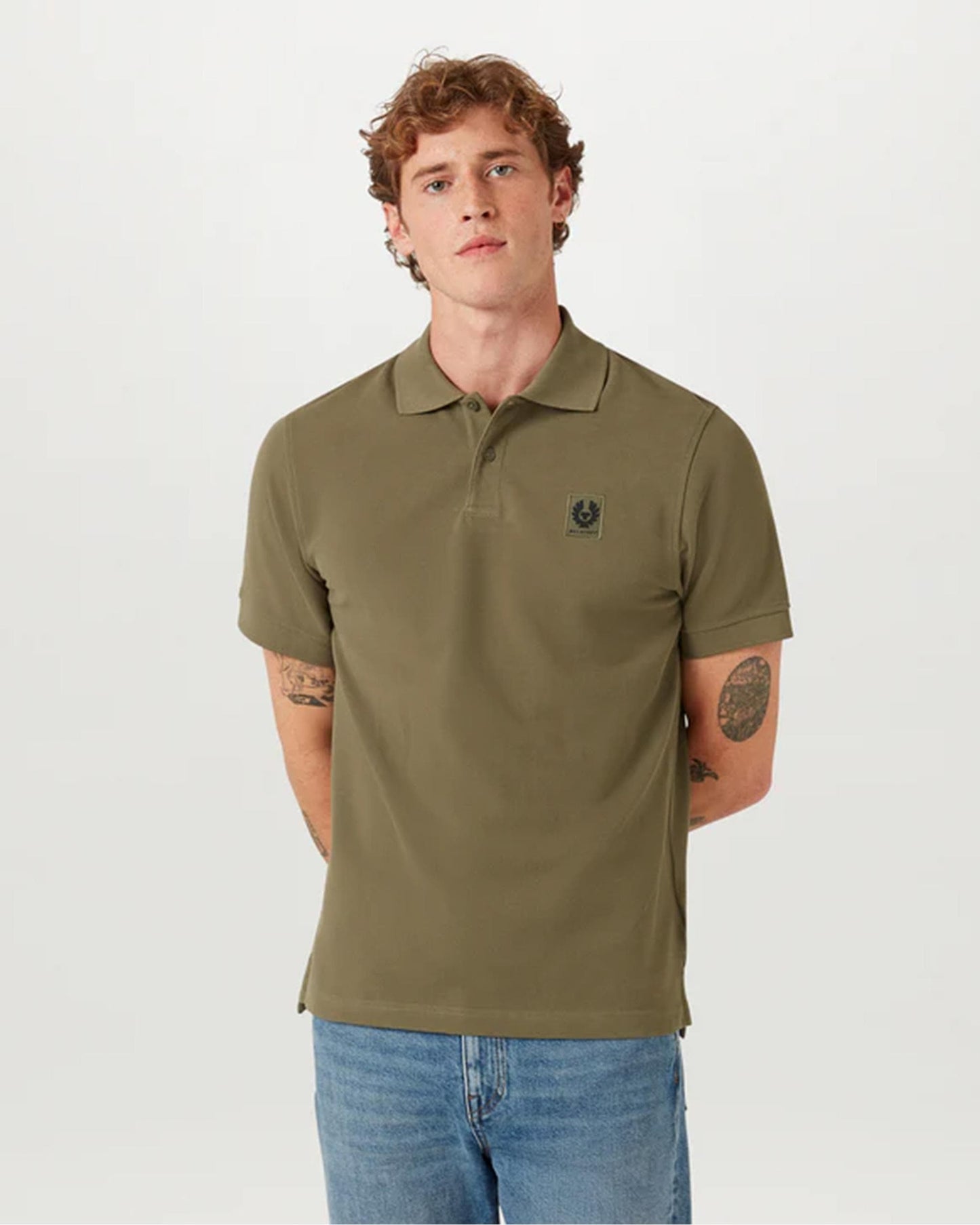 Belstaff Short Sleeved Mens Polo