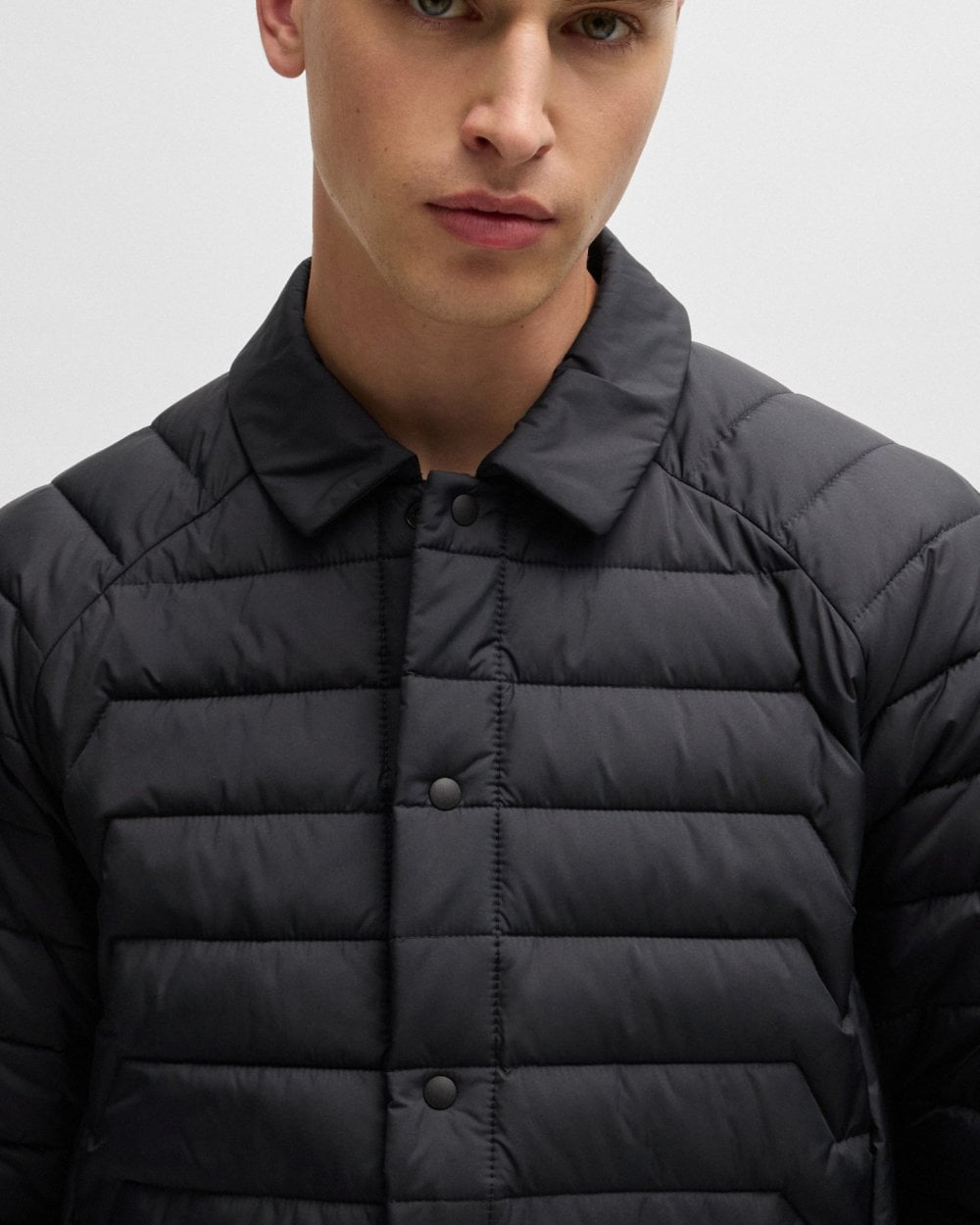 BOSS Green BOSS Green Taranis Mens Water-Repellent Jacket with Lightweight Insulation