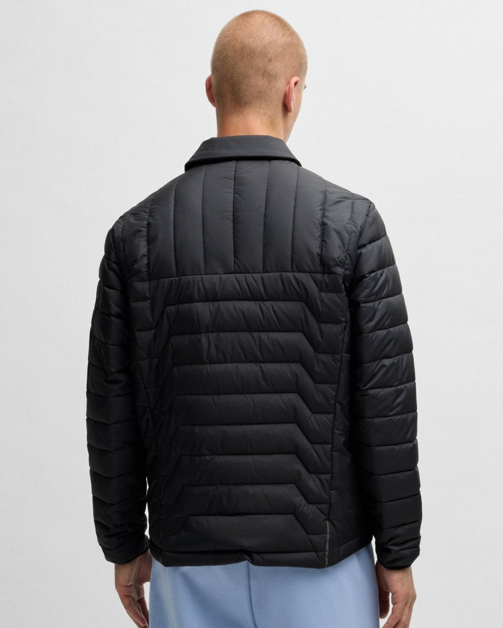 BOSS Green BOSS Green Taranis Mens Water-Repellent Jacket with Lightweight Insulation