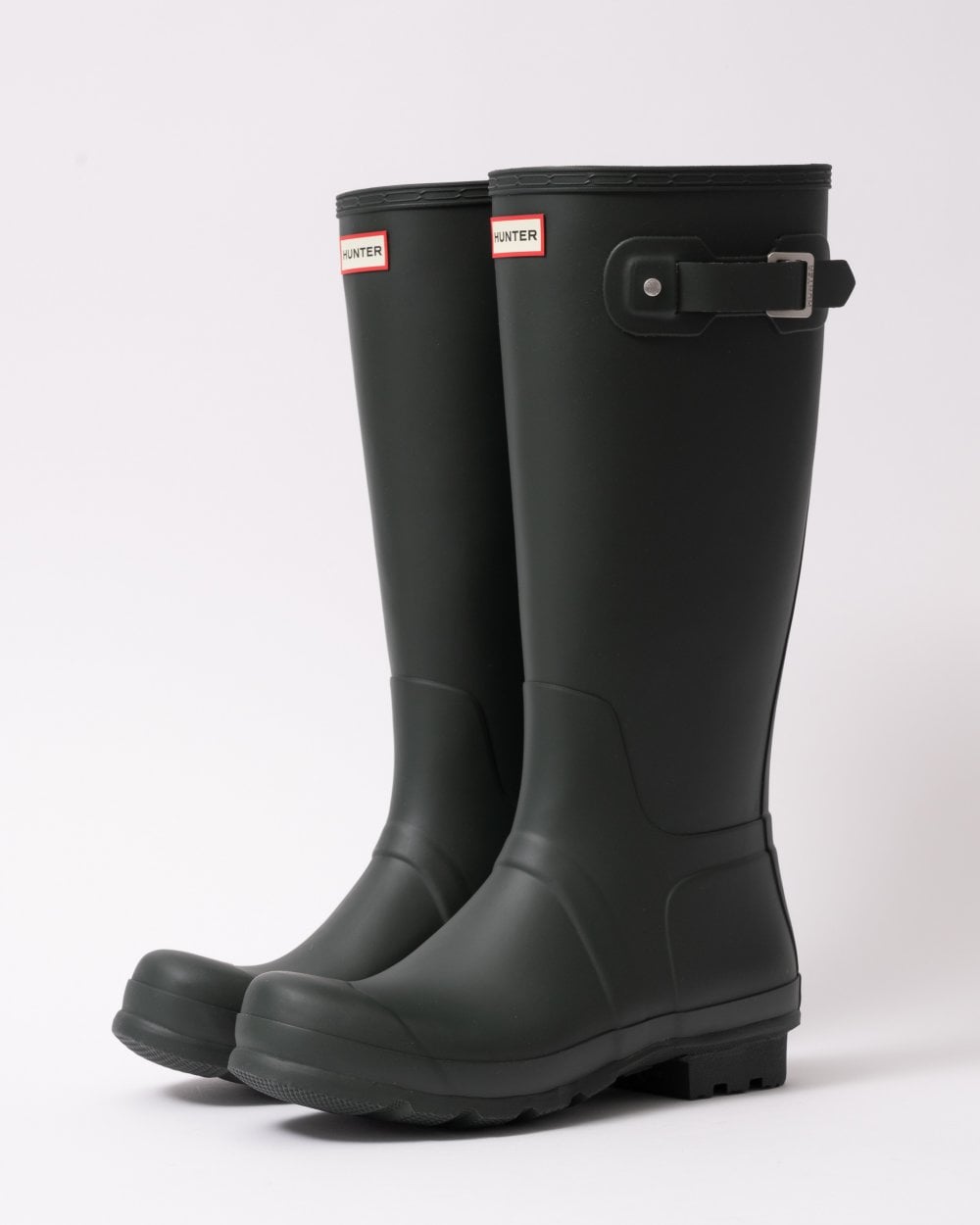 Hunter Original Tall Mens Wellies - Dark Olive