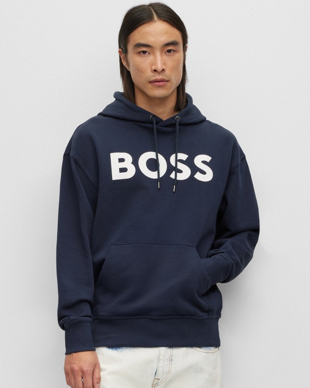 BOSS Orange WebasicHood Mens Hoodie