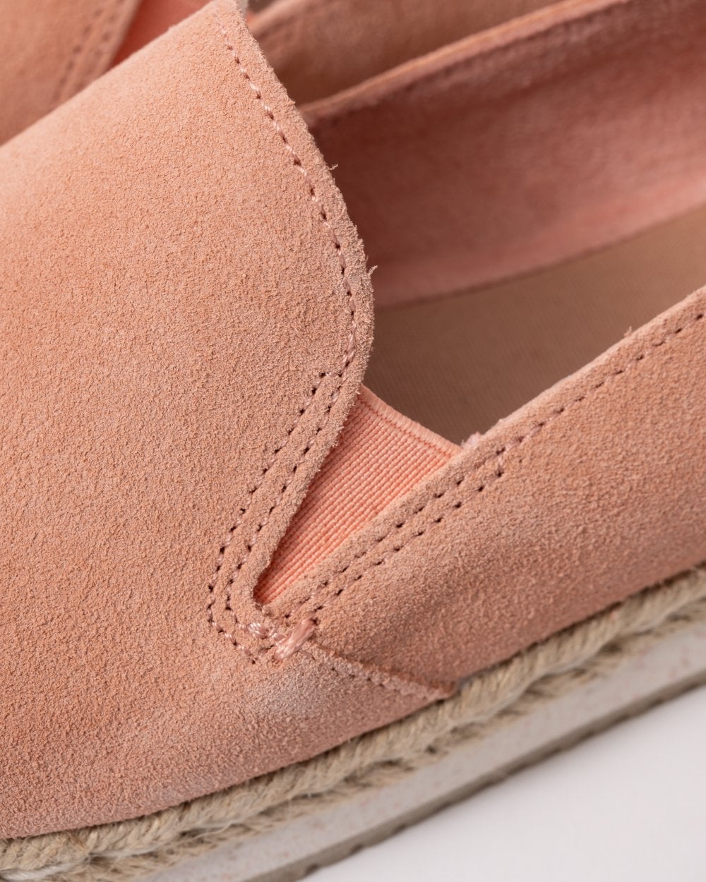 TOMS Coral Pink Suede Womens Palma Espadrille