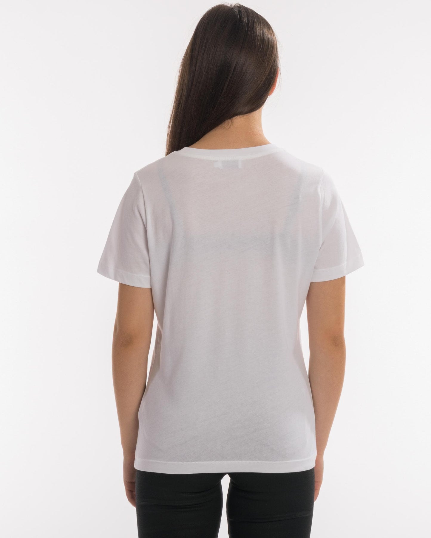 Calvin Klein Small Logo Patch Womens Tee