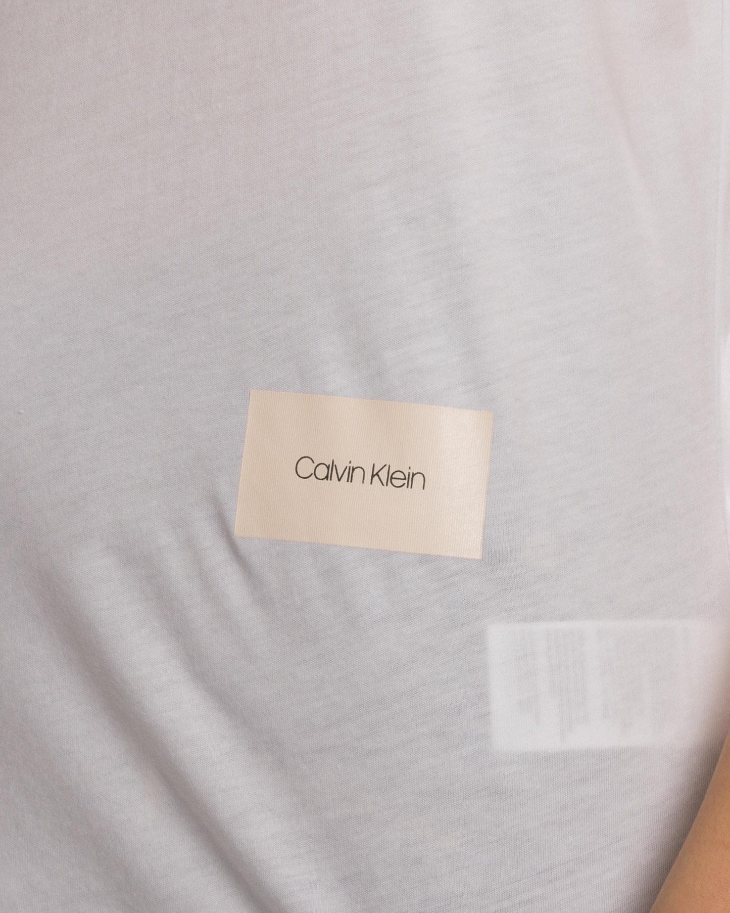 Calvin Klein Small Logo Patch Womens Tee