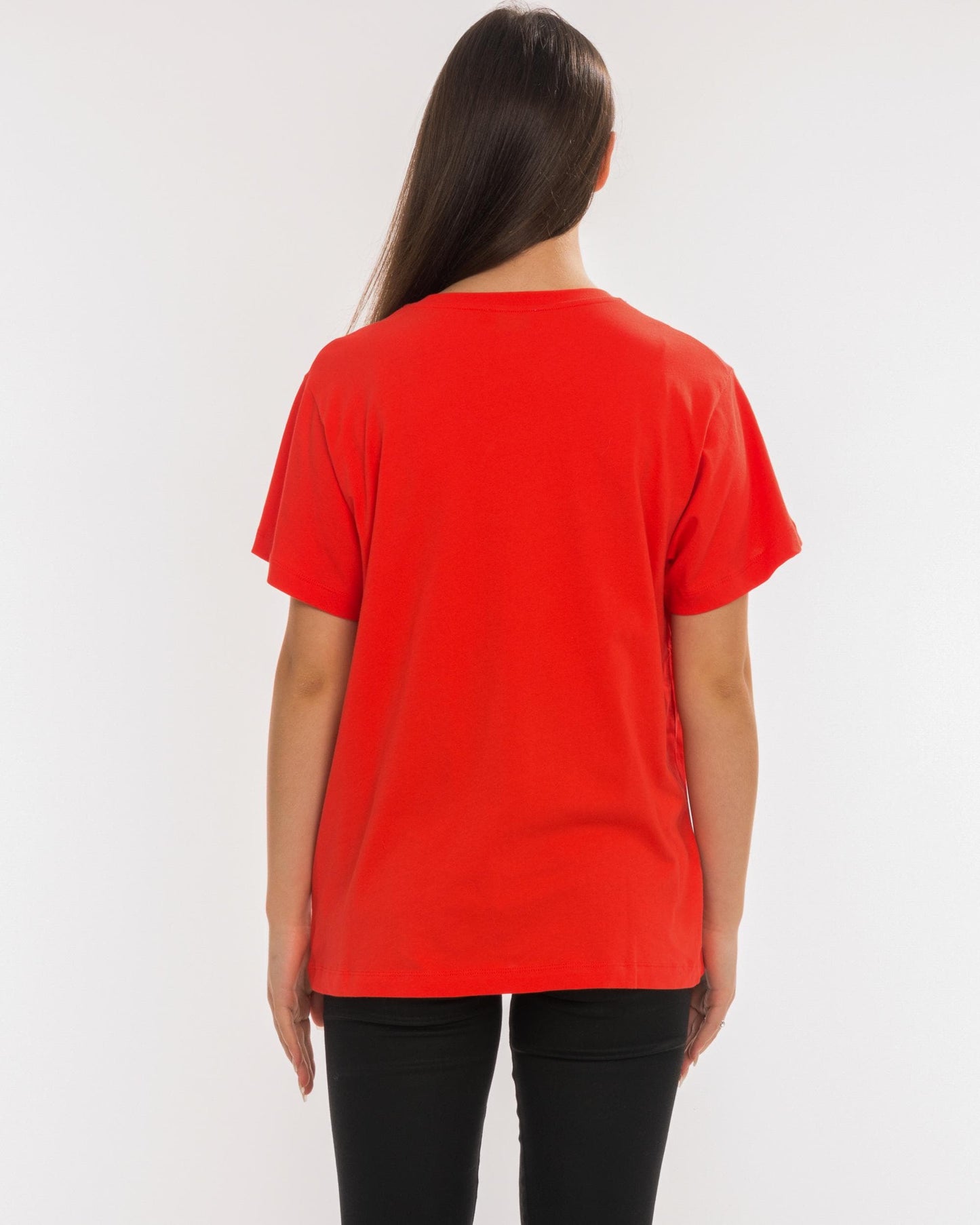 Calvin Klein Logo Print Womens T-Shirt