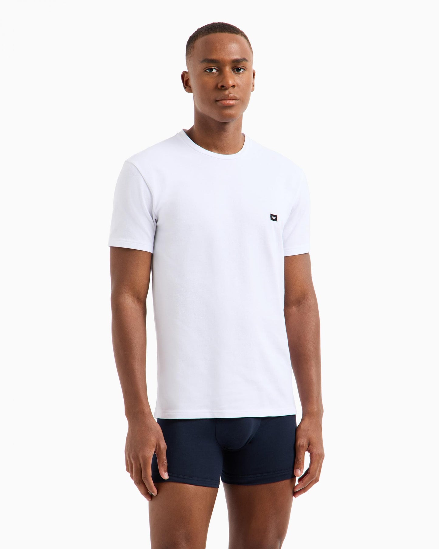 Emporio Armani Emporio Armani Mens Logo Print Loungewear T-Shirt