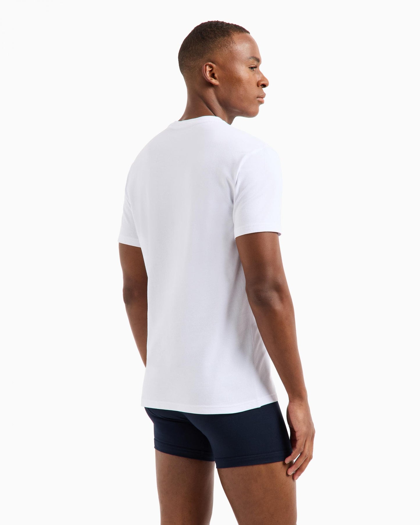 Emporio Armani Emporio Armani Mens Logo Print Loungewear T-Shirt