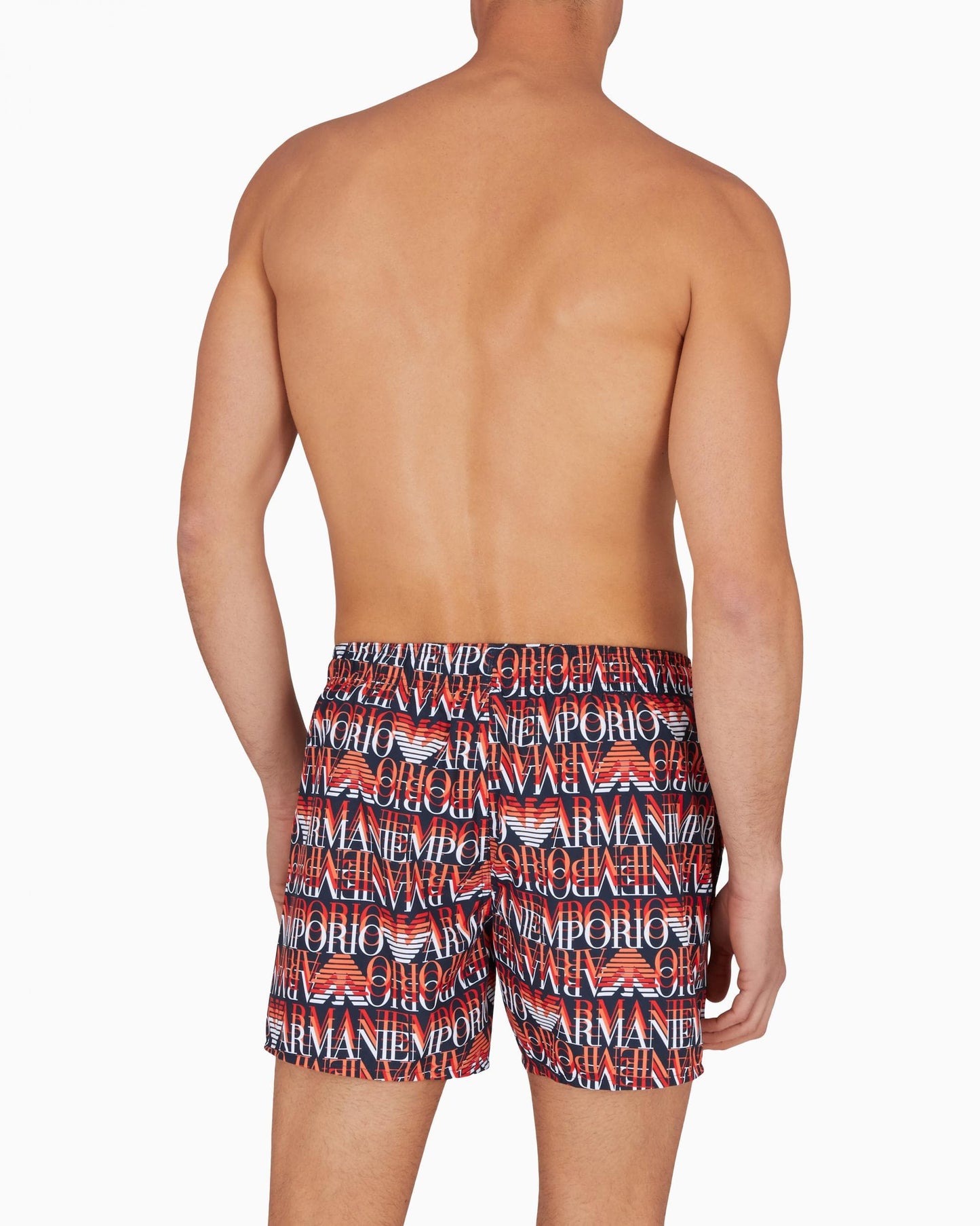 Emporio Armani Emporio Armani Large Logo Beach Shorts