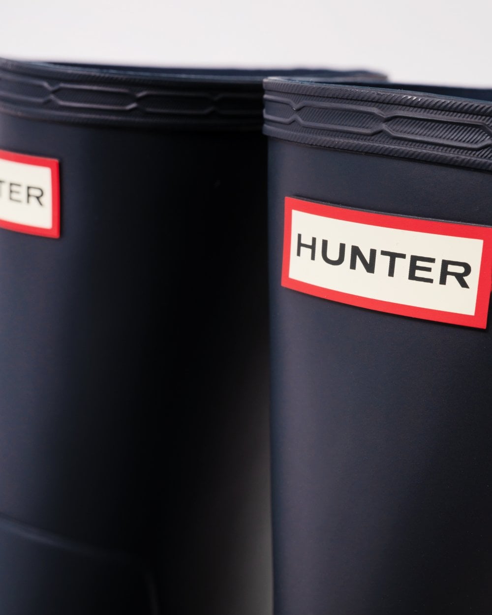 Hunter Original Short Mens Wellies - Navy