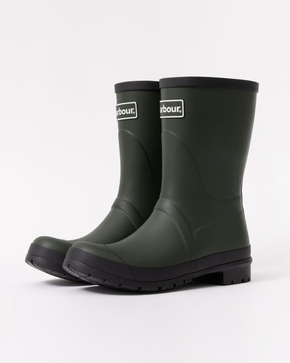 Barbour Banbury Womens Short Wellingtons - Olive