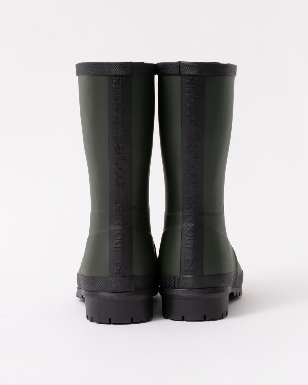 Barbour Banbury Womens Short Wellingtons - Olive